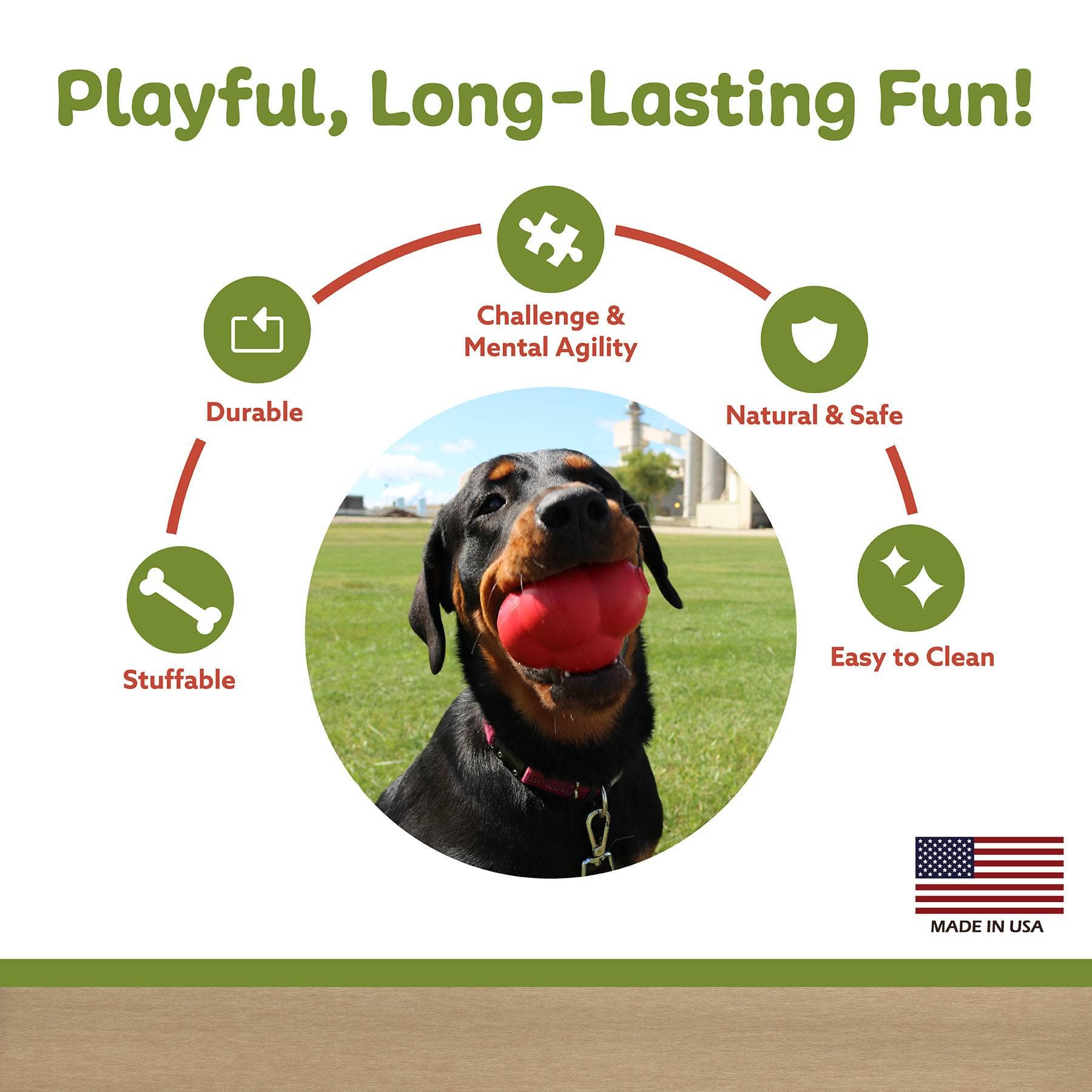 titan dog toys are long-lasting fun